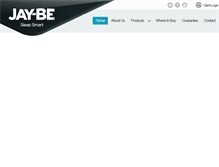 Tablet Screenshot of jaybe.com